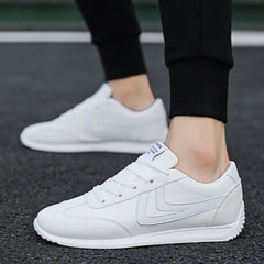 Men's Shoes Breathable All-Match White Shoes