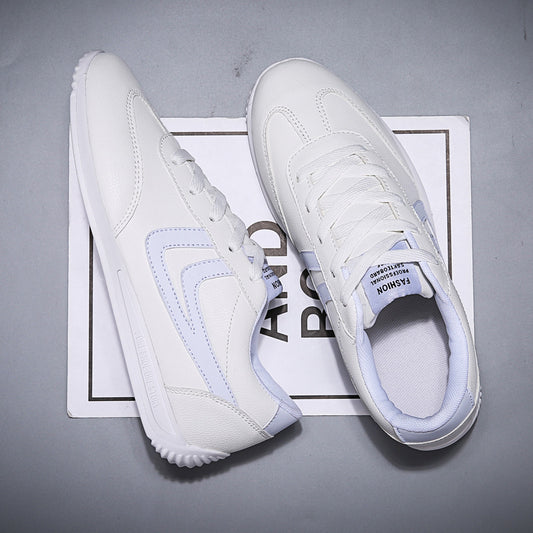 Men's Shoes Breathable All-Match White Shoes
