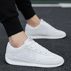 Men's Shoes Breathable All-Match White Shoes
