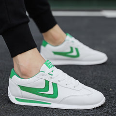 Men's Shoes Breathable All-Match White Shoes