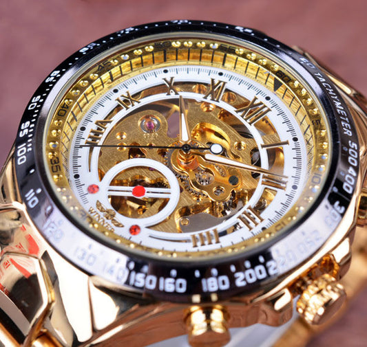 Best Automatic Mechanical Watches For Men – Personalized All-Steel Hollow Watch