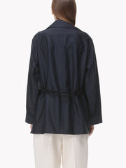 Han Luojia Plus Size Women's Fat Mm Windbreaker Design Is Loose And Thin, Fashionable And Western Style Spring
