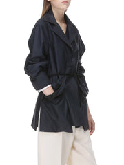 Han Luojia Plus Size Women's Fat Mm Windbreaker Design Is Loose And Thin, Fashionable And Western Style Spring
