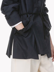 Han Luojia Plus Size Women's Fat Mm Windbreaker Design Is Loose And Thin, Fashionable And Western Style Spring
