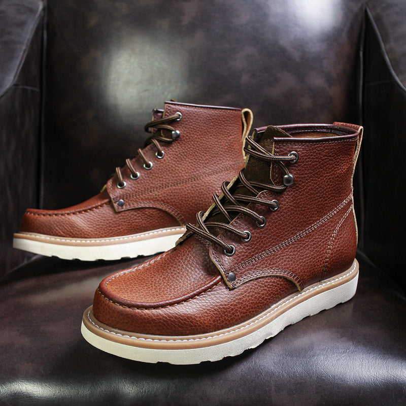 Retro British Outdoor Mark Tooling Shoes Boots Men