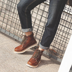 Retro British Outdoor Mark Tooling Shoes Boots Men