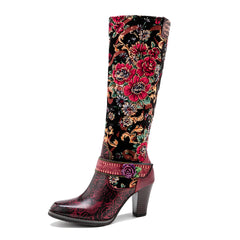 Export Cross-Border Autumn And Winter Distressed Retro Style Women'S Boot