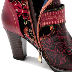 Export Cross-Border Autumn And Winter Distressed Retro Style Women'S Boot