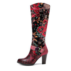 Export Cross-Border Autumn And Winter Distressed Retro Style Women'S Boot