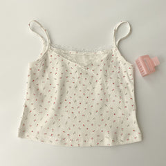 Camisole Women's Tops Summer Short Tops New Vintage Lace Slim Warm Ladies Bottoming Cute Tops For Women Camis