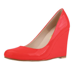 Women's Pumps Shoes Wedge Heels Pointed Toe