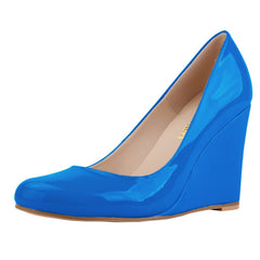 Women's Pumps Shoes Wedge Heels Pointed Toe