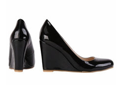 Women's Pumps Shoes Wedge Heels Pointed Toe