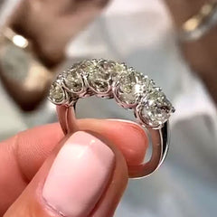 Zircon Diamond Ring
