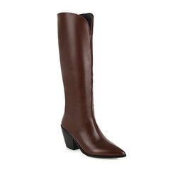 Thin Legs Thick High Heels Pointed High Boots Thin Legs Thick High Heels Pointed High Boots