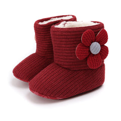 Sunflower Warm Boots Baby Shoes Baby Boots Cotton Boots Baby Choes Toddler Shoes