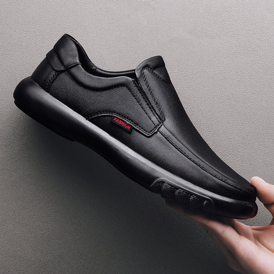 Cowhide First Layer Wear-resistant Men's Casual Leather Shoes