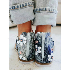 Fashion Simple Ladies Flower Sandals