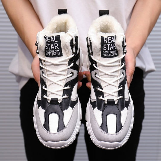 Men's Fashion Casual Thick High-Top Shoes