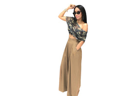 Fashion Personality Flared Trousers Wide-leg Casual Wide-leg Pants