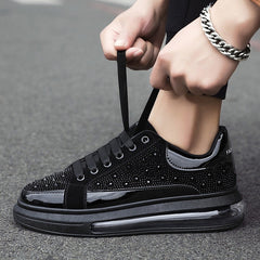 Shiny Sports Casual Shoes  Of All-Match Increased Sneakers