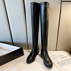 Over-the-knee Boots Thin Tall Flat-bottomed – view 4
