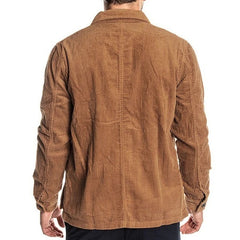 Corduroy solid color coat