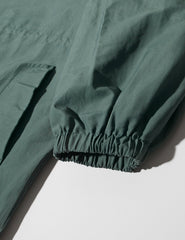 Autumn  Long Windbreaker Korean Style Stand Collar Drawstring Waist-controlled Long Sleeves Loose Trench Coat