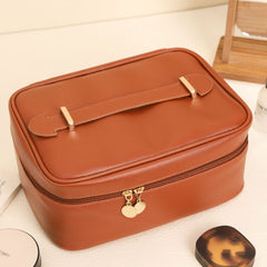 Handle-top Cosmetic Bag Ins Fashion Simple Square Handbag Toiletry Bags