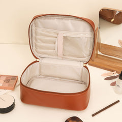 Handle-top Cosmetic Bag Ins Fashion Simple Square Handbag Toiletry Bags