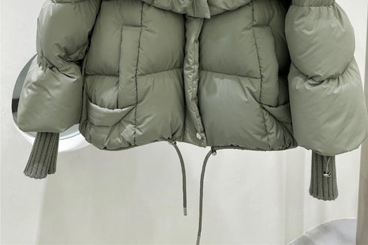 Jacket Female Light Luxury Loose And Warm Puffer Jacket Coat
