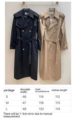 Waist-tight Design  Lining Trench Coat