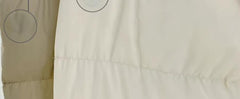 Women's White Duck Down Long Hooded Warm Puffer Jacket