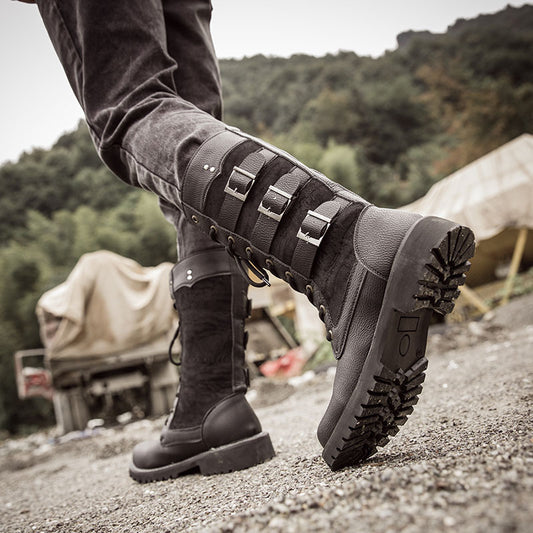 Men's boots outdoor military boots