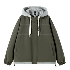 Men's Spring And Autumn Hooded All-matching Jacket