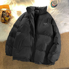 Loose Short Down Puffer Jacket Cotton Women's Coat