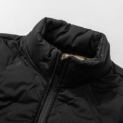 Graphene-design Cotton Coat Winter Warm Thickened Fleece Jacket Fashion Casual Mens Clothing