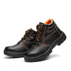 Work shoes steel toe high-top shoes