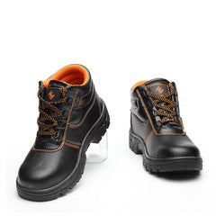 Work shoes steel toe high-top shoes