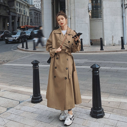 Fashion  Sense Windbreaker Women's Jacket Spring And Autumn  Style