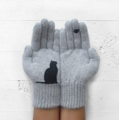 Women's wool gloves
