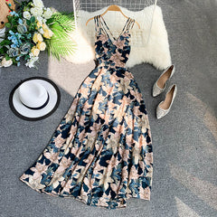 Waist strap dress