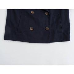 Fall Women's Clothing European And American Style Windbreaker Short Jacket