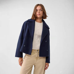 European And American Women's Clothing Long Sleeve Coat Overcoat
