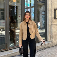 Lapel Fashionable All-matching Jacket