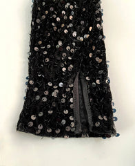 Fashionable Sequins Women's Jumpsuit Skirt