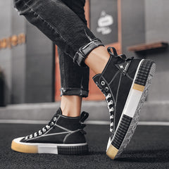 Summer breathable high-top shoes