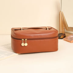 Handle-top Cosmetic Bag Ins Fashion Simple Square Handbag Toiletry Bags