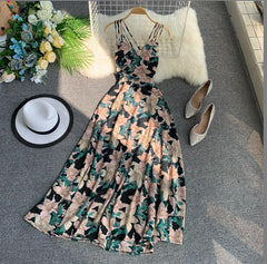 Waist strap dress