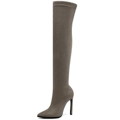 Stiletto high heel over the knee boots – view 11